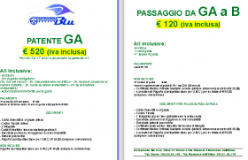GA (guida accompagnata) - AUTOSCUOLABLU 
