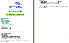 PATENTE A - AUTOSCUOLABLU 
