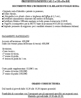 PATENTI SUPERIORI - AUTOSCUOLABLU 