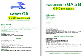 GA (guida accompagnata) - AUTOSCUOLABLU 